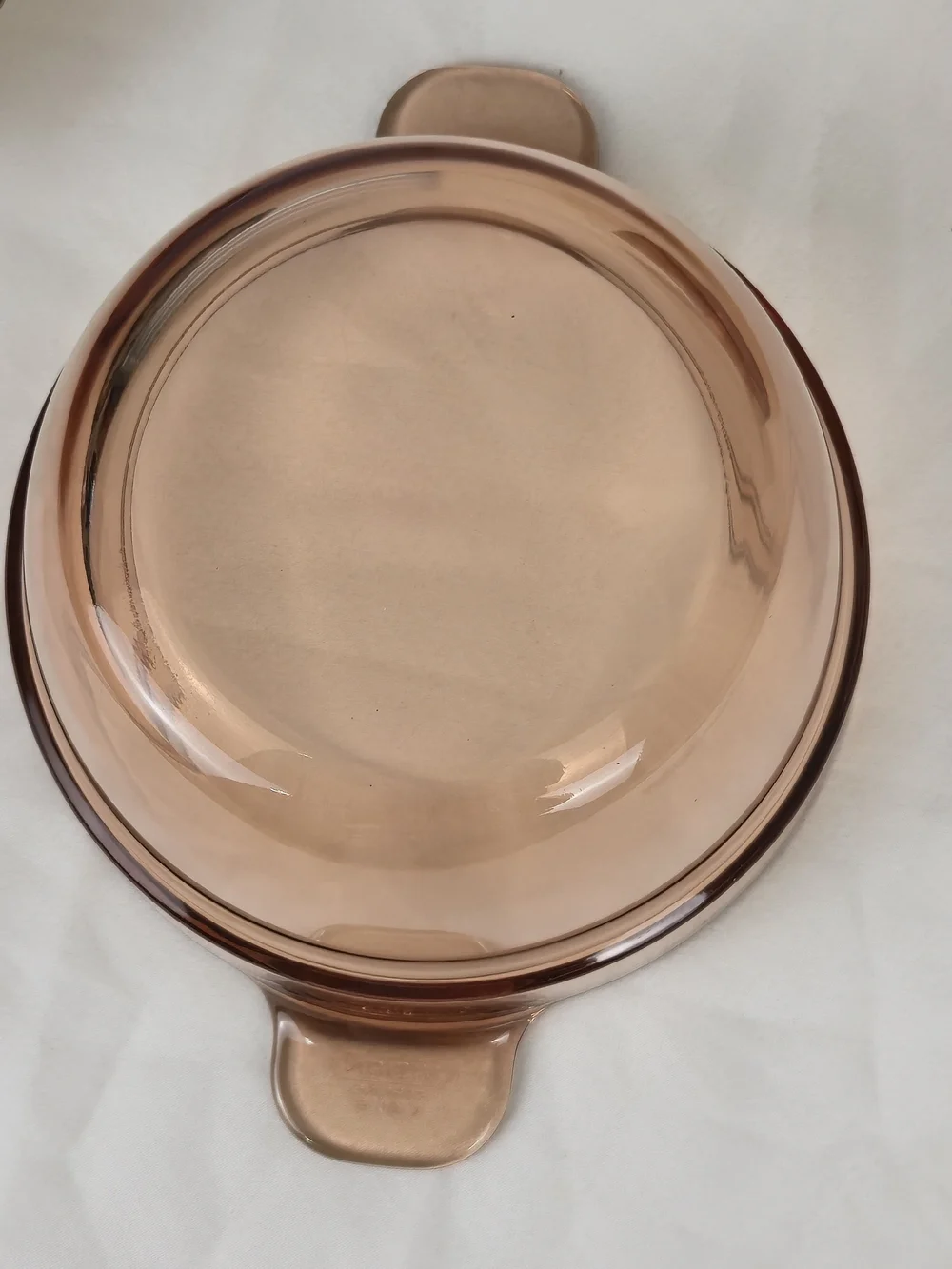 Vintage Visions Corning Amber Glass 1.5L Saucepan & 2L V-20-B Saucepot